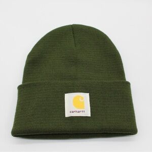 Brand New Carhartt beanie army green nwt and bag